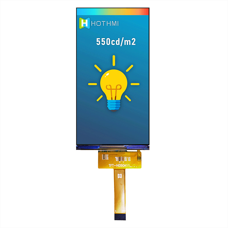 Vertical 5 Inch TFT LCD Display 480x854 Dots IC ST7701S/TFT-H050A11FWIST5N20