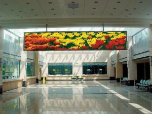 China Full Color Advertising Billboard LED Screen IP43 waterproof P1 - P6 factory