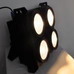 Free shipping CE UL High quality Guangzhou 400W White 100W x 4 LED COB Blinder