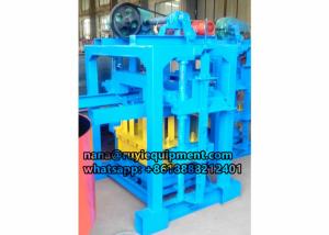 China 4-40 small hollow block solid block concrete block making machine factory