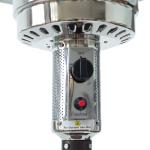 Outdoor Stainless Steel Mushroom Umbrella Gas Patio Heater Garden Gas Fire Pits