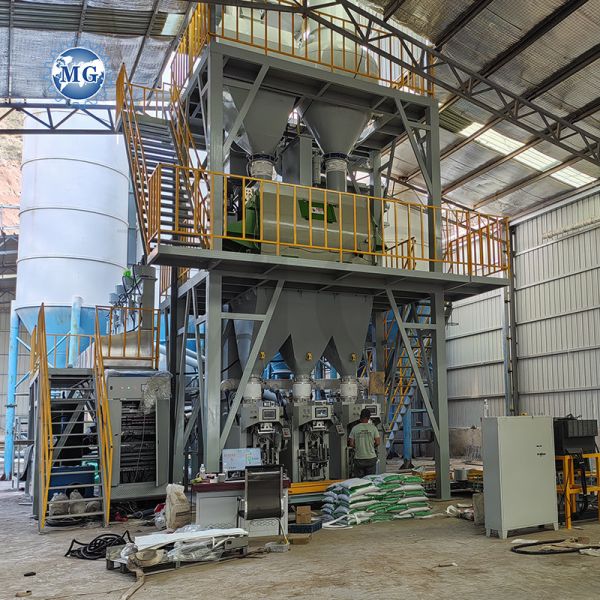 China 30T/H Dry Mix Powder Mortar Mixing Plant factory
