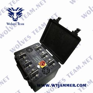 China GSM CDMA Vehicle Signal Jammer 1000W Adjustable 3G 4G 5G WIFI 2.4G 5.8G GPS factory