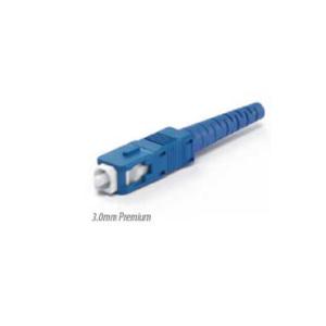 China 3mm ISO9001 SC UPC Connector , HTD Single Mode Fiber Adapter factory