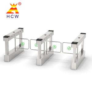 China Fingerprint RFID Face Recognition Gate Half Height Turnstile factory
