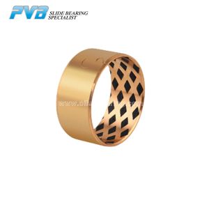 Wrapped Bronze Bearing Wrapped Bronze Bushings With Graphite Lubrication Pocket