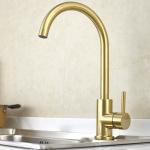 Saniary Ware Fittings Steel 304 Or 316 Body Kitchen Faucets Deck Mounted Single