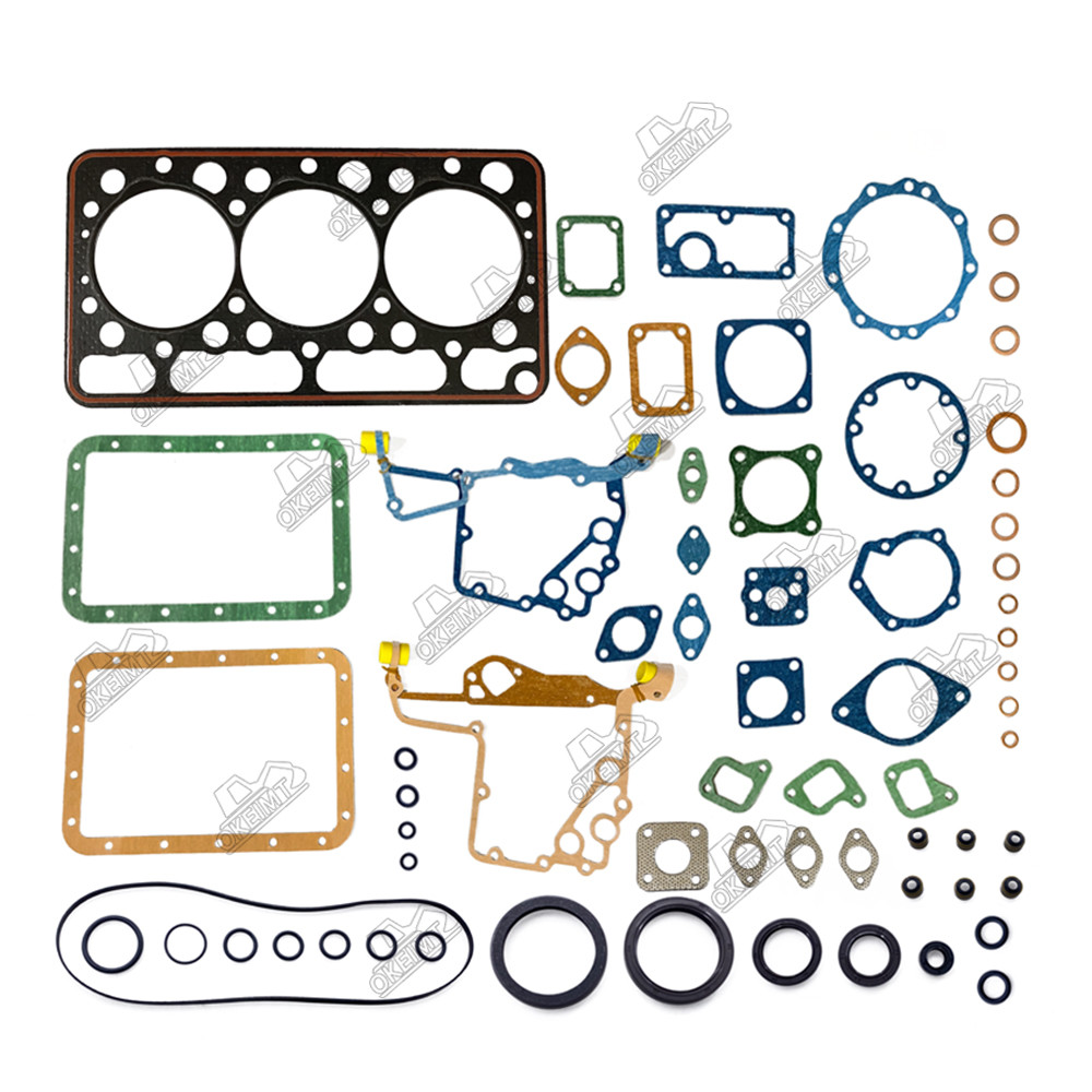 Polishing Full Gasket Set Fit Tractor B1-16 B1-17 B7200 B8200 For Kubota D950 3D75