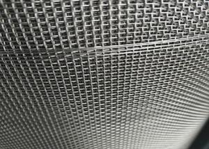 China Twill Weave Stainless Steel Square Wire Mesh Customized Service factory