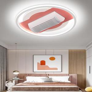 China Remote Control Home Ceiling Fans 45W LED Silent Ceiling Fan With Light factory