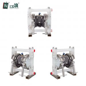 China 3/8 PTFE Ptfe Diaphragm Pump Air Operated For Acid Alkali Industry factory