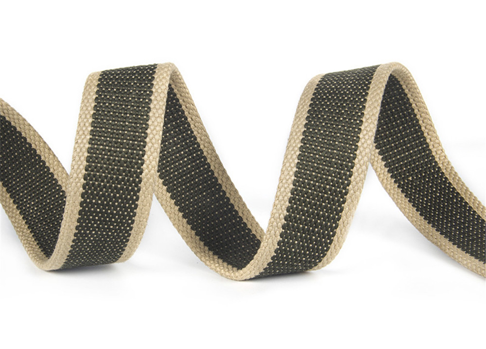 OEM Men Tactical Nylon Belt Hiking Fabric 3.8Cm Zinc Alloy Buckle