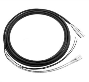 China FTTH Multicore LC LC Fiber Optic Drop Cable Flat Type factory