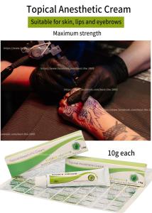 China Skin Tattoo Numb Anesthetic Cream 10g Dr Numb Super Numb Effective OEM Available factory