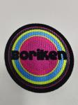Custom Heat Press Flocking Logo Patch Iron On Heat Transfer Vinyl T Shirt