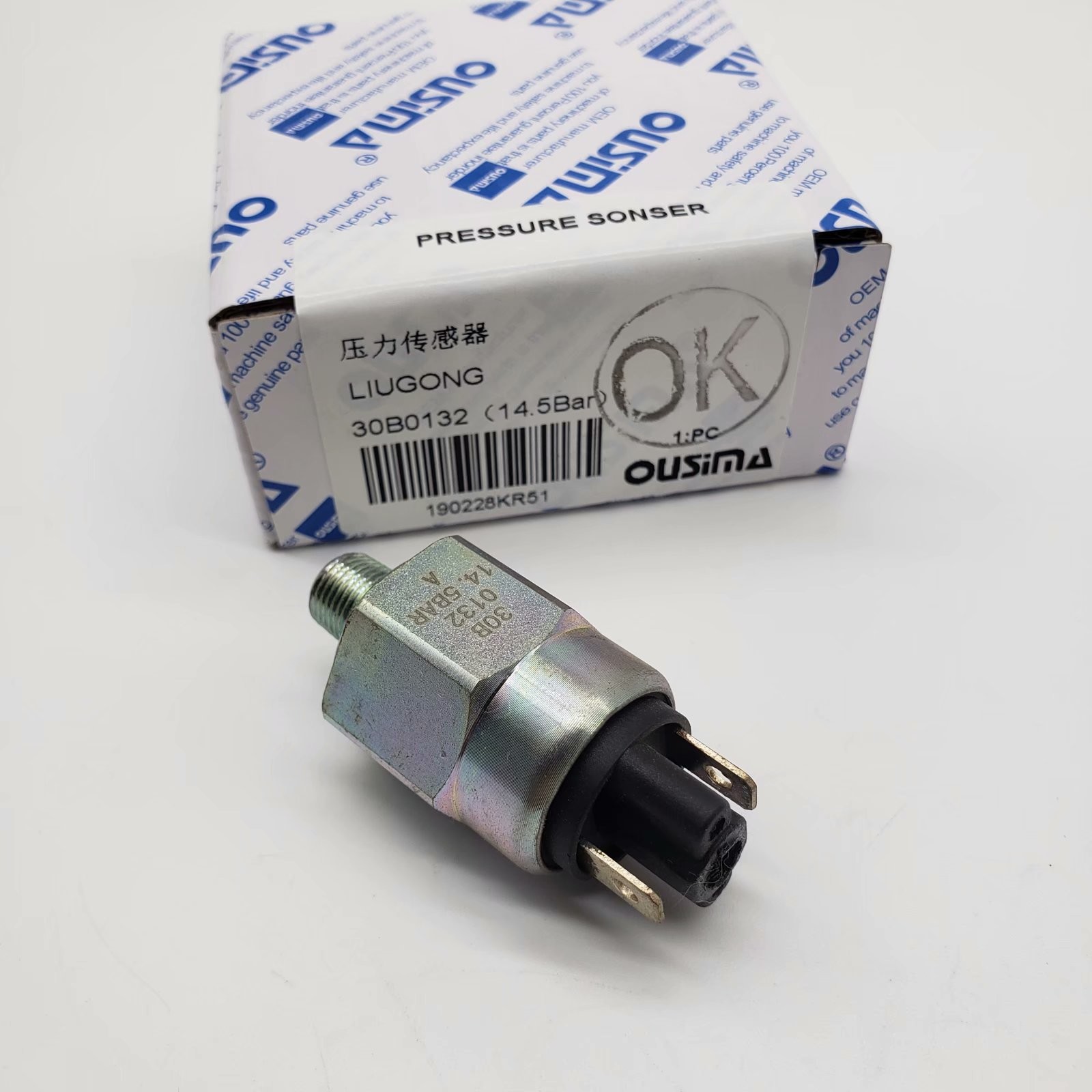 OUSIMA Eletric Excavator 30B0132 14.5 Bar Pressure Sensor