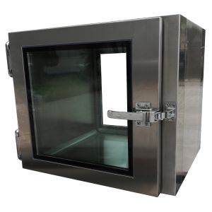 Customize Static Cleanroom Pass Box With Mechanical Interlocking