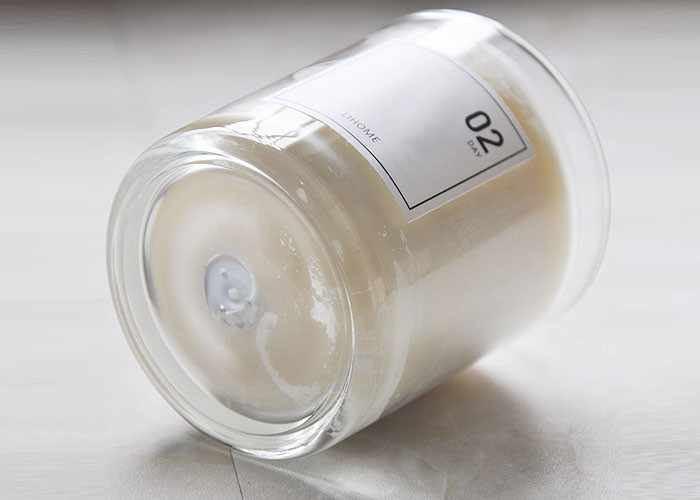 Luxury Crystal Glass Candle Holders Round Shape Eco - Friendly Feature