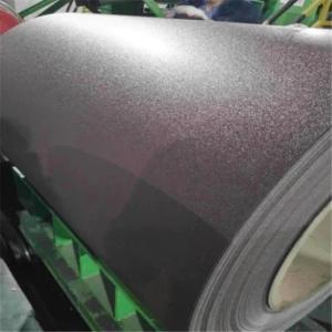 China Z180 PPGI Wrinkle HDP Steel 40 Years Warranty 1040/1250mm Matt Textured Steel Coil Painted Galvanized Steel Metal Roof factory