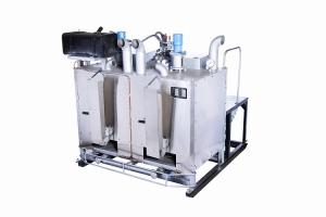 China Double Cylinder Truck Mounted Thermoplastic Preheater Road Marking Boiler factory