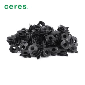 China Black Double Ear Nozzle 7X12.22X7X1X7X8 factory