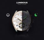 KINYUED oem waterproof custom logo leather fashion tourbillon skeleton wrist