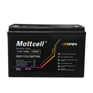 China Portable High Temperature 12V LiFePO4 Battery Pack 14.6V Charge Voltage factory