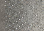 Flexible High Strength Stainless Steel Ferrule Rope Mesh For Decoration Green