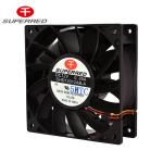 6.727m3/Min 120x38mm DC12/24/48V PBT Server Cooling Fan