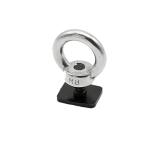 Universal Black Stainless Steel Eye Bolt Eye Nut For 4x4 Luggage Roof Rack