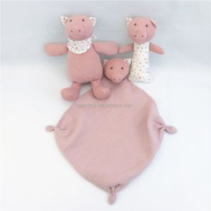 ODM OEM Custom EN71 Plush Bunny Toy Stuffed Clothed Rabbit Cartoon Plush Soft