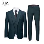 V-neck Collar Work Vest Uniform Design for Men's Formal Suits by Traditional