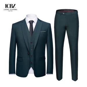 China V-neck Collar Work Vest Uniform Design for Men's Formal Suits by Traditional Suppliers factory
