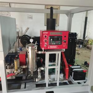 China Offshore Oil Platform Diesel 55kw 22MPa Underwater Cleaning Machine Cavitation Jet factory
