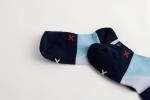 Anti - Bacterial Elastane Sports Ankle Socks With Sweat - Absorbent Material