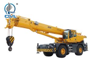 China CVRT50 Jib Stowed Under 55m Truck Mounted Lattice Boom Crane factory