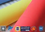 Red Silicone Rubber Coated Fiberglass Engineer Acoustic Insulation Fabric