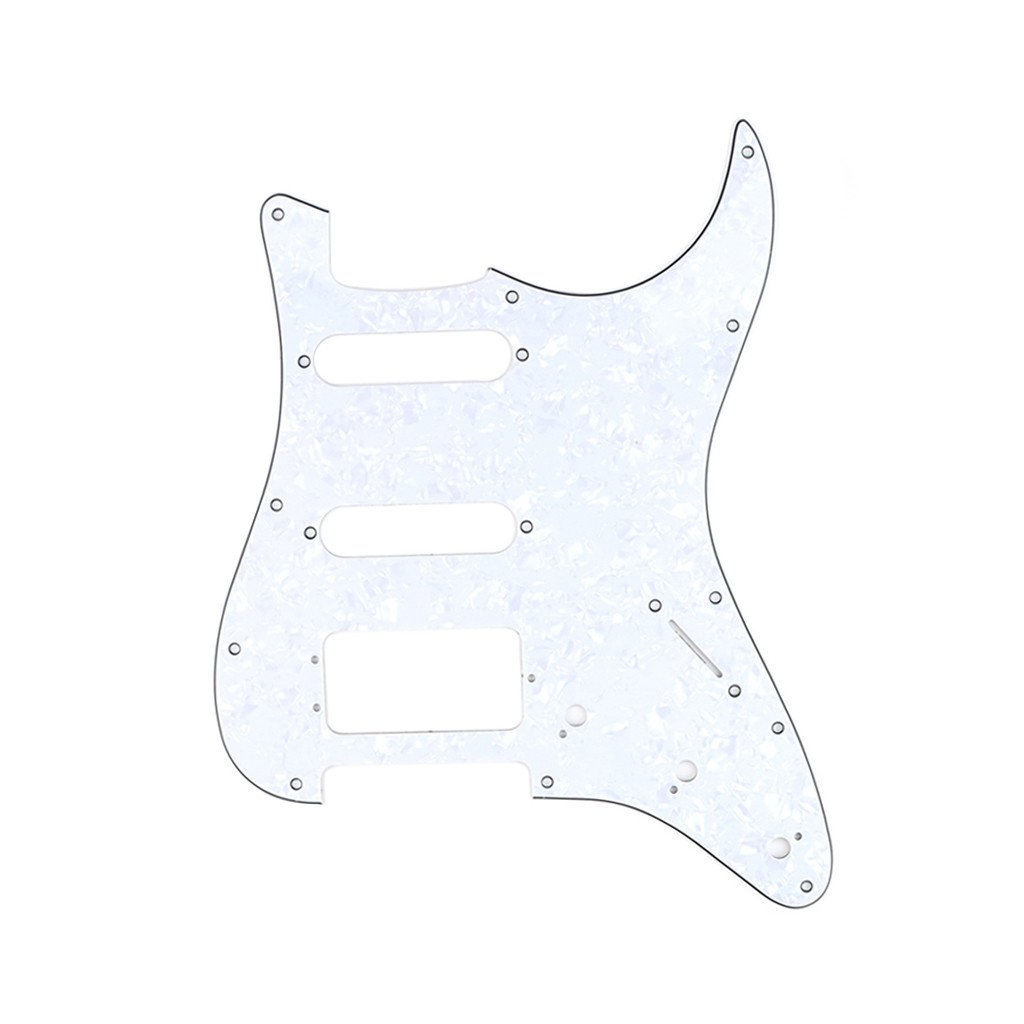 SSH 3Ply 11Hole Electric Guitar Pickguard Scratch Plate For FD ST Electric Guitars Pickguards Guitar Accessories Parts