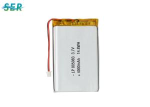 China Flat Rechargeable Lithium Ion Polymer Battery Pack 3.7 V 4000mAh For Medical Equipmen factory