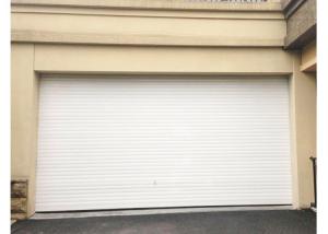 China Garage 6m Aluminium Roller Shutter Doors manual electric 50dB Sound insulation 60HZ factory