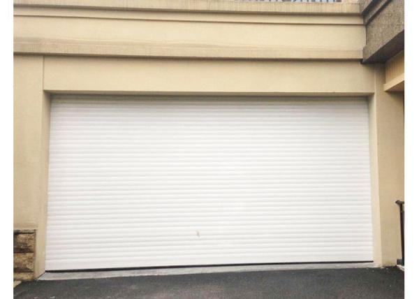 Garage 6m Aluminium Roller Shutter Doors manual electric 50dB Sound insulation