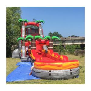 China Bouncy Jumping Castle Backyard Park Indoor Commercial Inflatable Water Slide factory