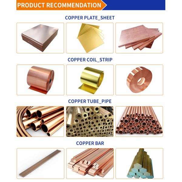 CuBe2 H70 Brass And Copper Bar Brush Mirror Beryllium Copper Flat Bar 20-60mm