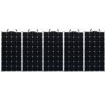 Pet Eva Sunpower Flexible Solar Cells , Sunpower 250 Watt Solar Panel Portable
