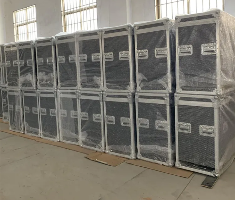 Lightweight Aluminum Rack Flight Case Waterproof For Outdoor Trade Show
