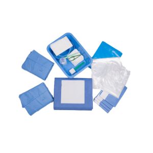 Sterilized Surgical Drape Angiography Pack Medical Angio Kit