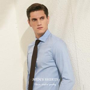 China Original Slim Printed Viscose/Polyester/Spandex Oversize Plus Size Men's Long Sleeve Shirt factory