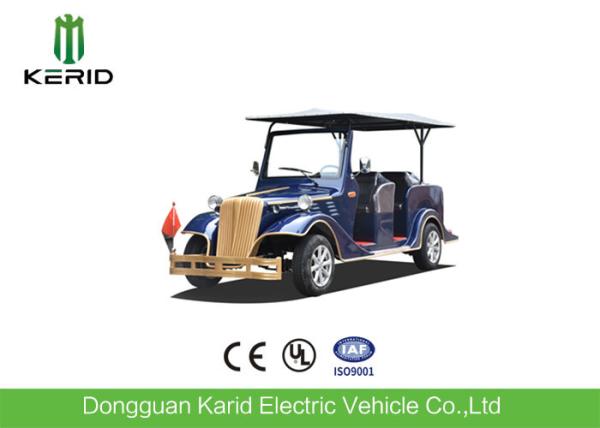 CE Approved Tourist Electric Vintage Cars , Electric Convertible Car with Eight