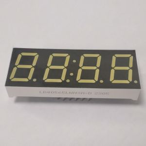 Ultra White 4 Digit 7 Segment LED Clock Display Common Cathode for Digital Timer