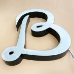 Customized Size 3D Acrylic Letter Led Illumination Sign for Outdoor Business